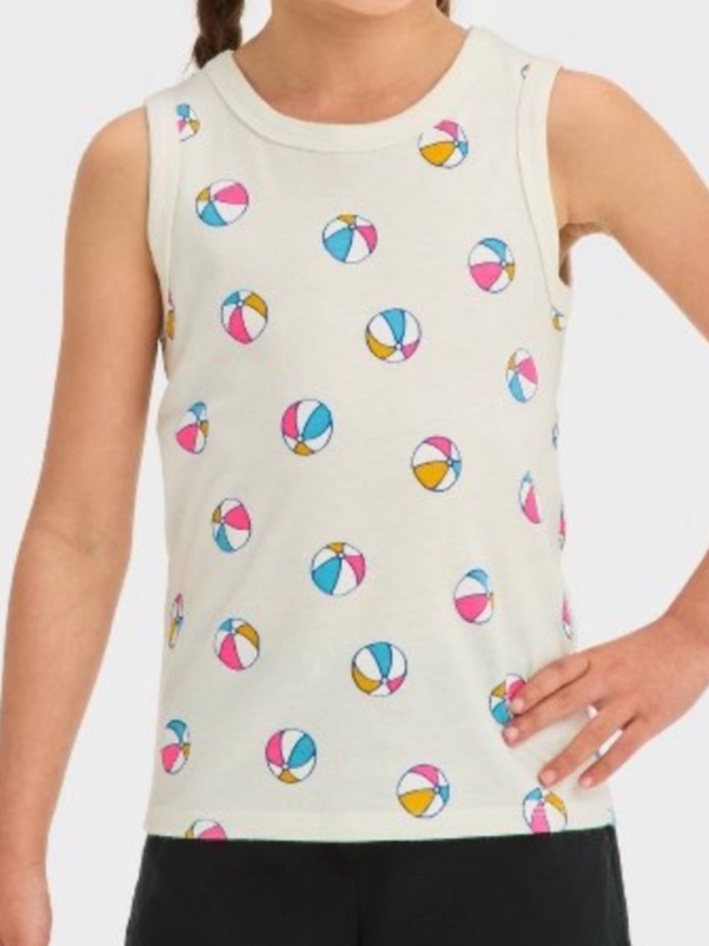 NWT Cat & Jack beach ball tank size 3T